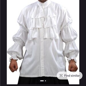 Jerry Seinfeld Puffy Shirt Mens Large